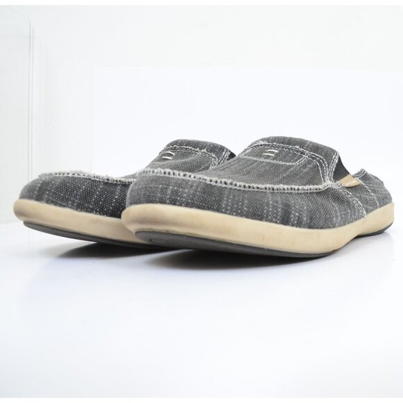 Gecko Man Mens 12 Slip On Canvas Loafers Arch Support Orthopedic Boat Shoes - Picture 8 of 11